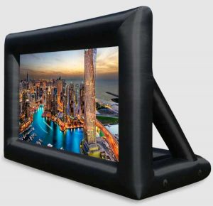 pantalla proyector exterior hinchable khomo gear