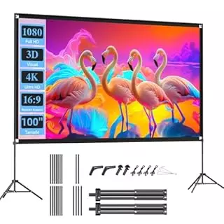 visulapex 100 pulgadas doble tripode