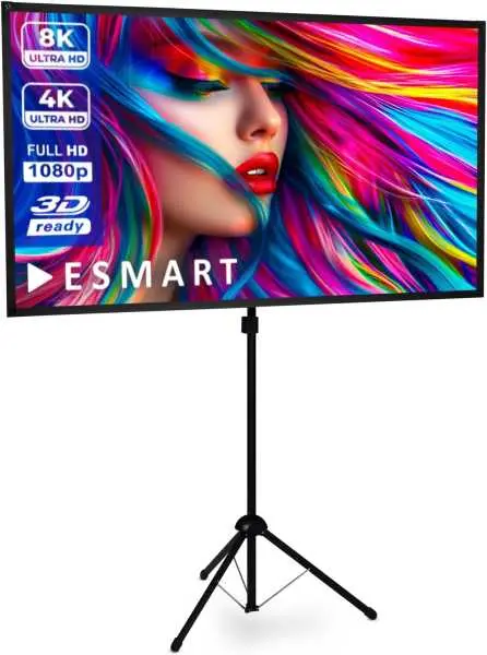 Pantalla de tripode ESMART · 70 pulgadas